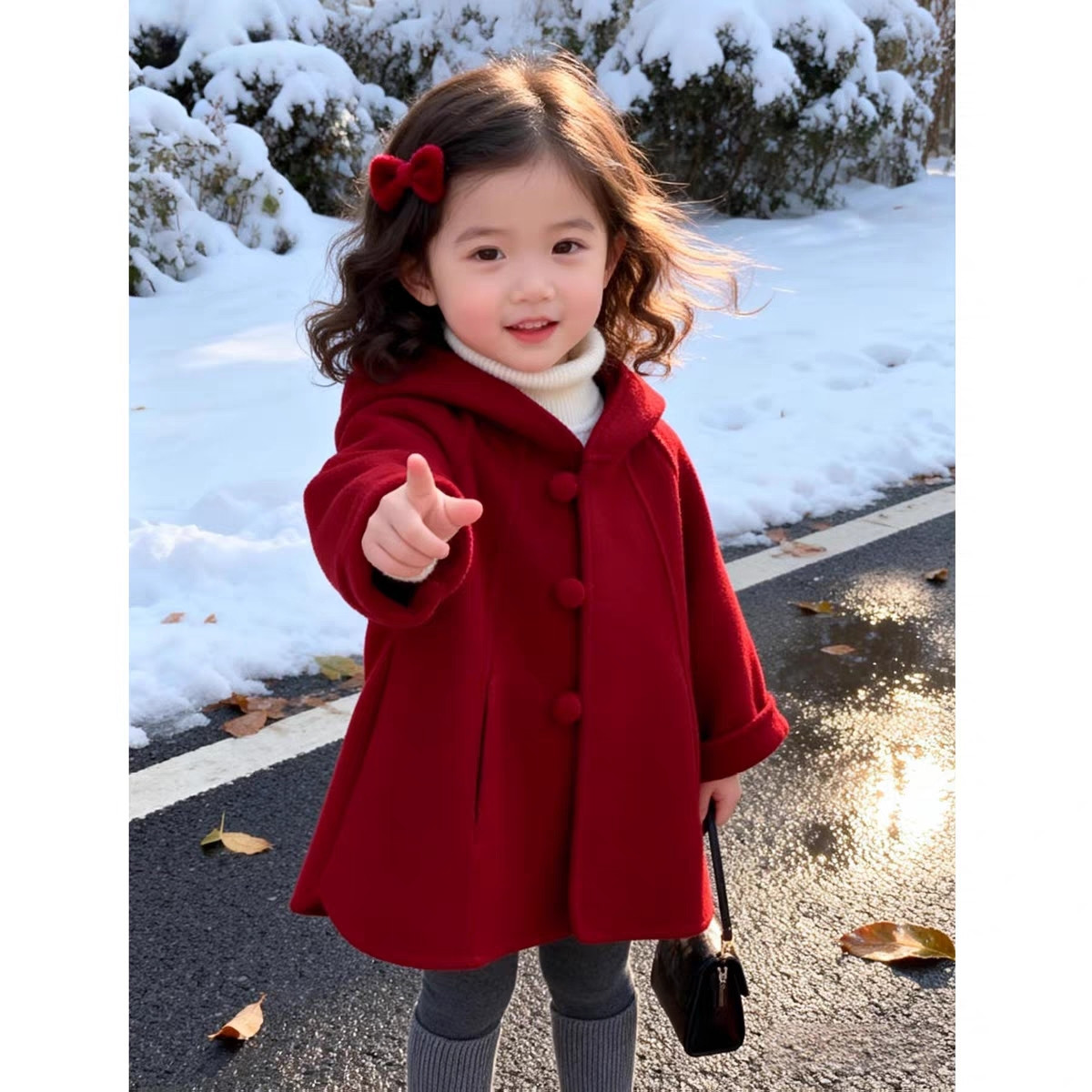Winter Clothing For Baby Girl - Meisjes wollen jas herfst winter nieuwe