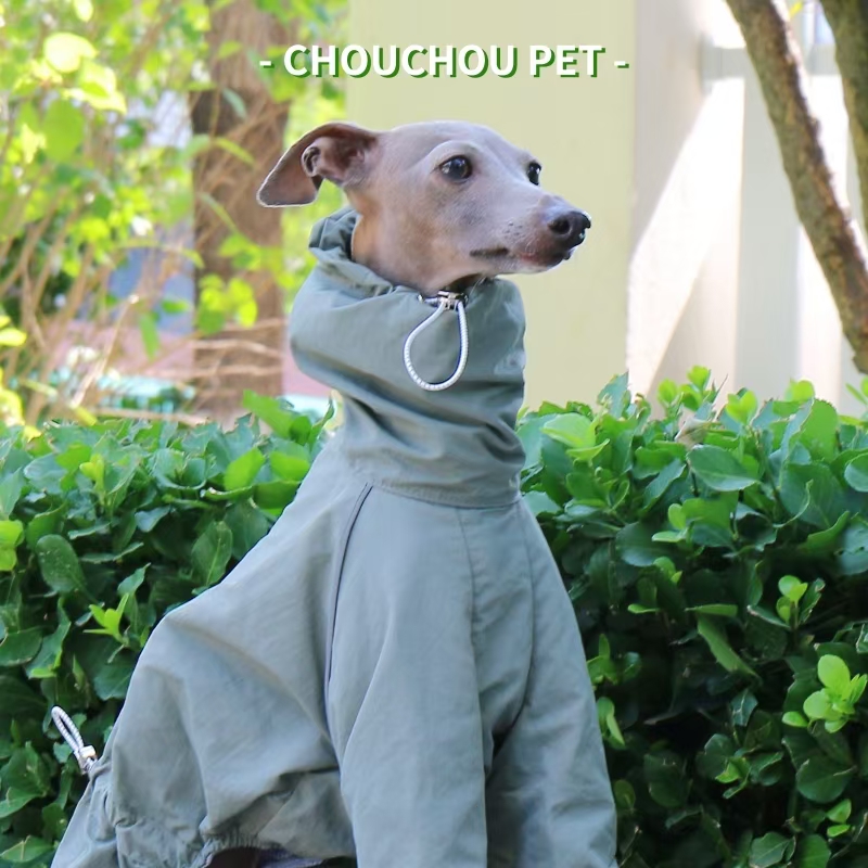 Winter Clothing For Dogs - Italiaanse windhond regenjas herfst en winter