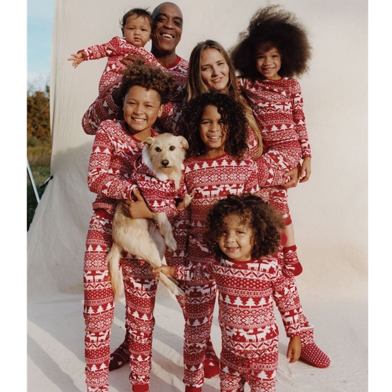 Winter Clothing Looks - Kleding Set Mom Mannen Baby Meisje