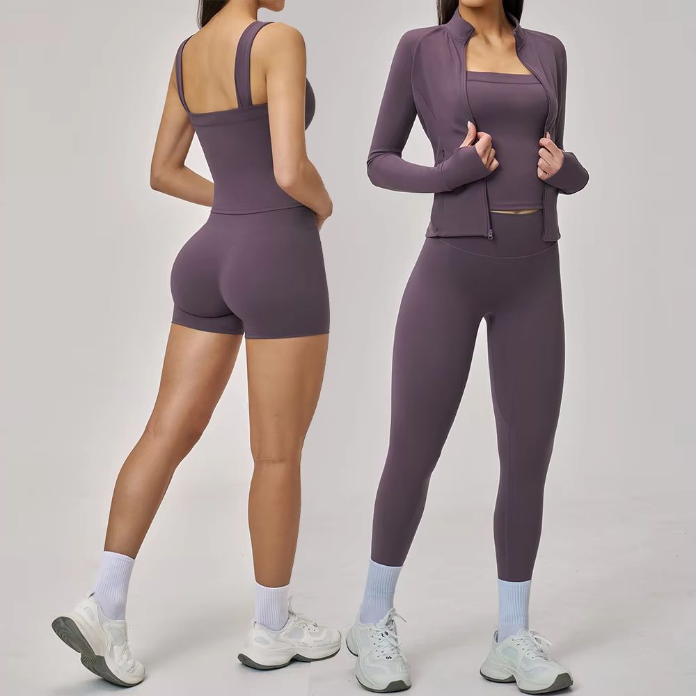 Winter Yoga Clothing - 2/3-delige dames trainingspak yoga set workout