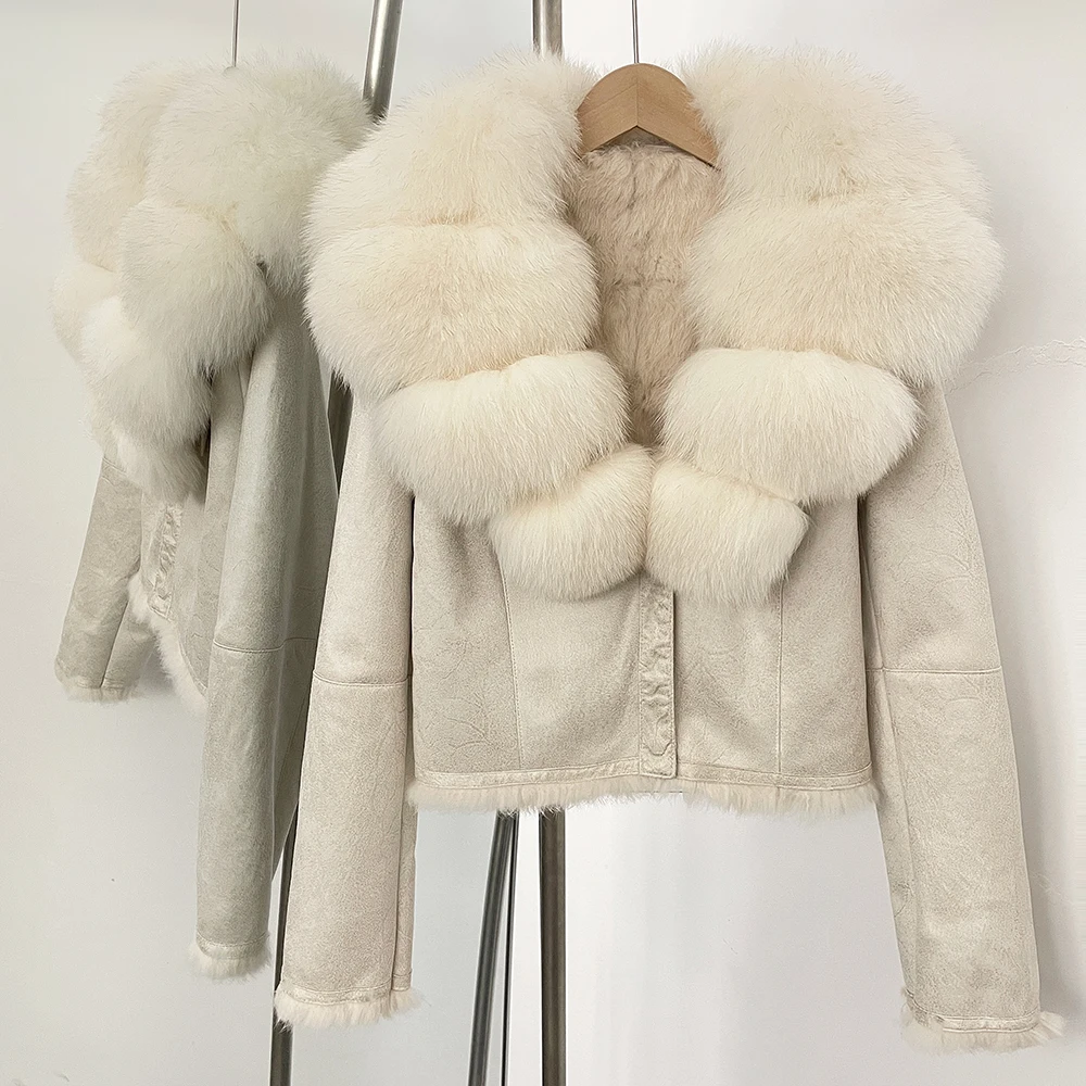 Winter Clothing Store - 2025 Herfst Winter Nieuwe Bontjas Suède