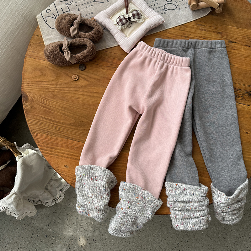 Winter Clothing For Baby Girl - Baby meisjes leggings kinderen roze broek