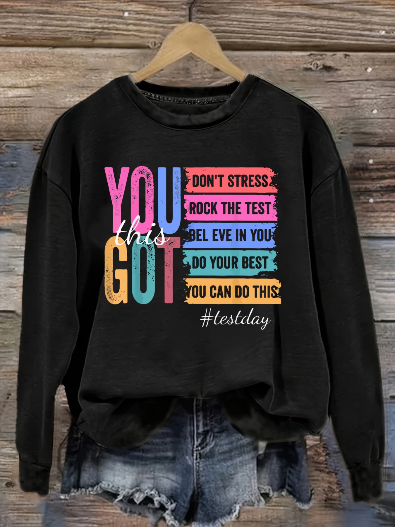 Winter Clothing Quotes - Dames Casual T-shirt met lange mouwen