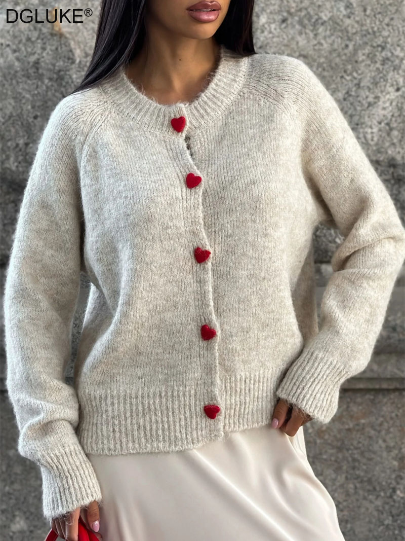 Winter Clothing Zara - DGLUKE Ronde Hals Gebreid Vest Voor