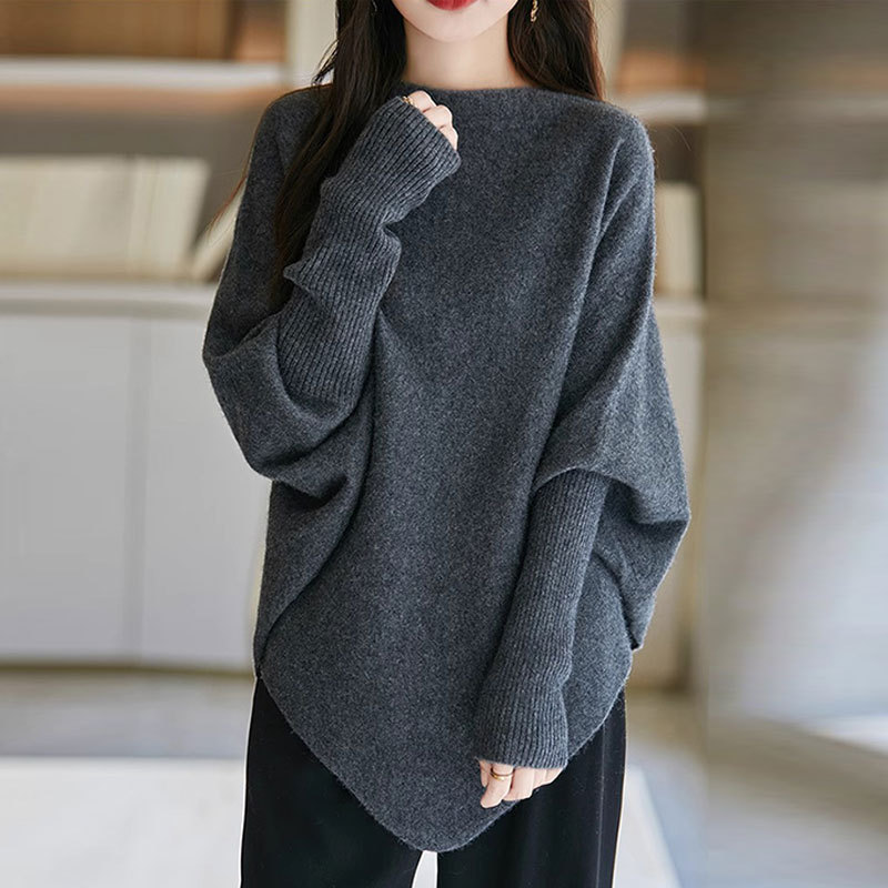 Winter Clothing Looks - 2025 Lazy Wind Fighting gebreide trui