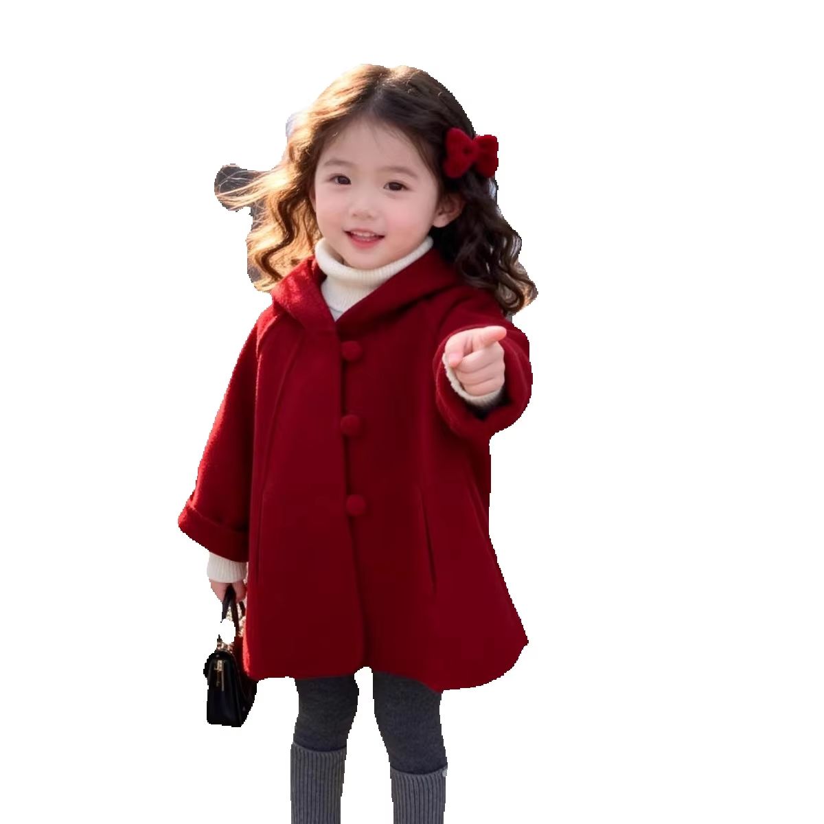 Meisjes wollen jas herfst wint - Winter Clothing For Baby Girl recensie en prijs
