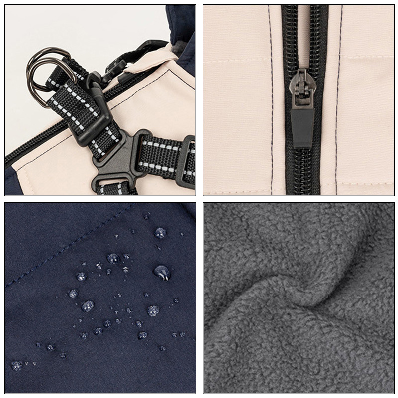 Warm hondenvest met ingebouwd  - Winter Clothing For Dogs recensie en prijs