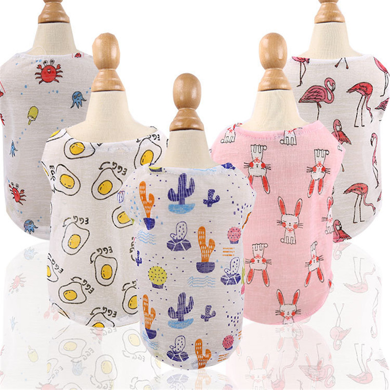 5-kleuren zomer mooie cartoon  - Winter Clothing For Dogs recensie en prijs