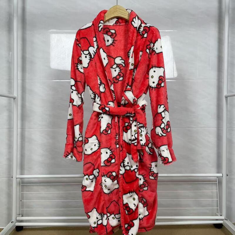 Nachtjapon Hello Kitty Nieuwe  - Winter Clothing recensie en prijs