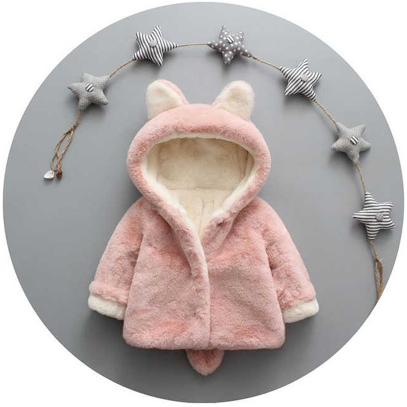 1 2 3 4 Jaar Pluche Baby Jas L - Winter Clothing For Baby Girl recensie en prijs