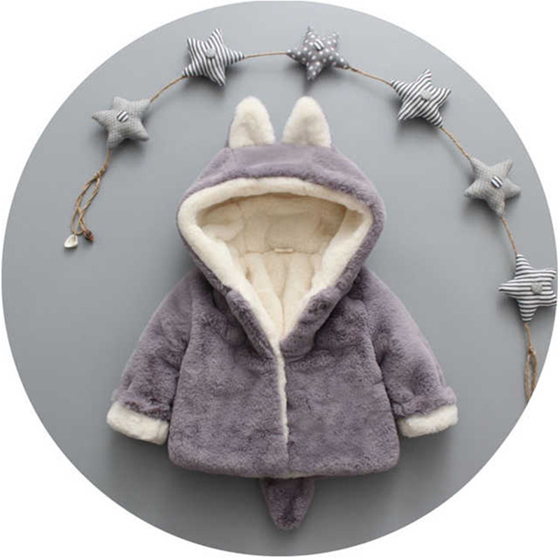 1 2 3 4 Jaar Pluche Baby Jas L - Winter Clothing For Baby Girl recensie en prijs