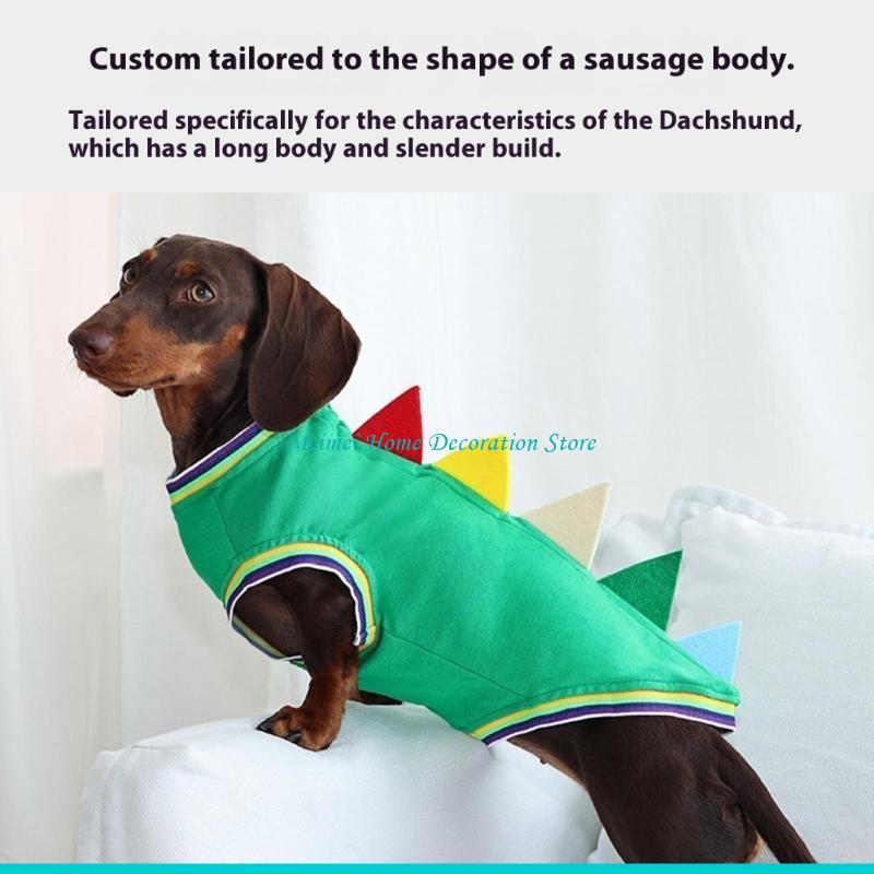 H7BF dinosaurus thema kostuumv - Winter Clothing For Dogs recensie en prijs