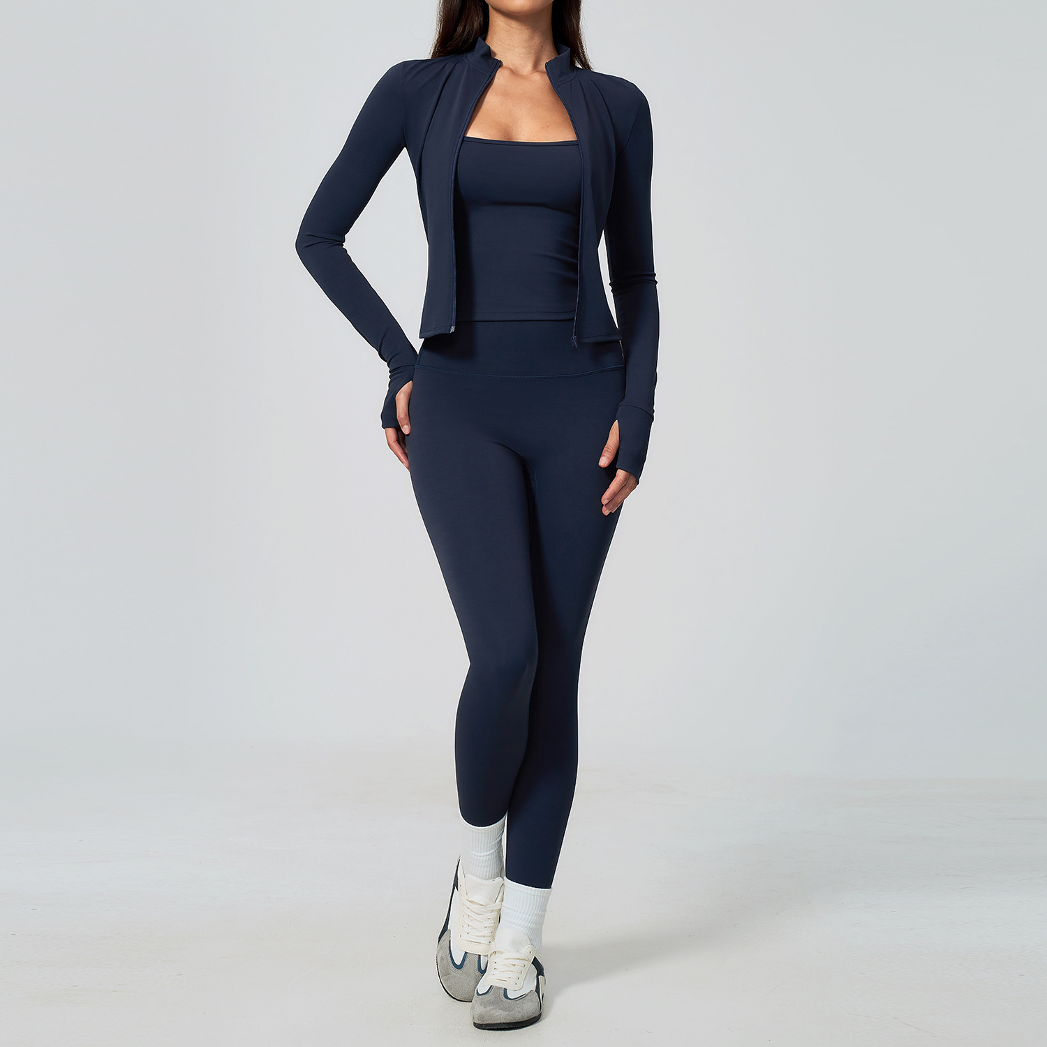 Dames Yoga Set 3-delig Workout - Winter Yoga Clothing recensie en prijs