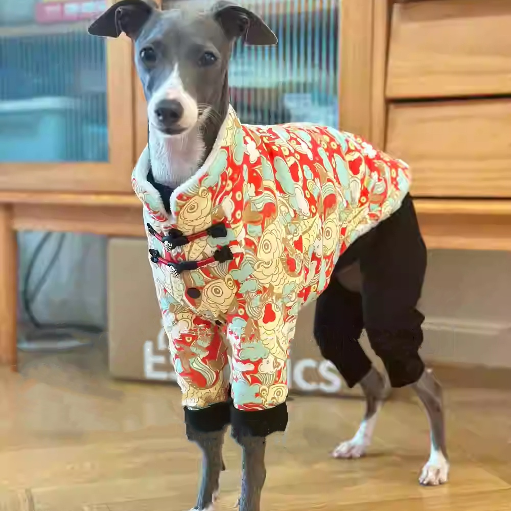 Fleecejack met Chinese knoopge - Winter Clothing For Dogs recensie en prijs
