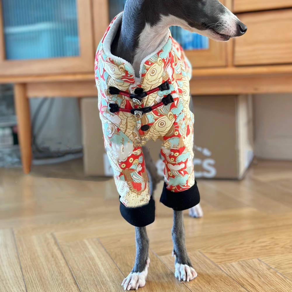 Fleecejack met Chinese knoopge - Winter Clothing For Dogs recensie en prijs