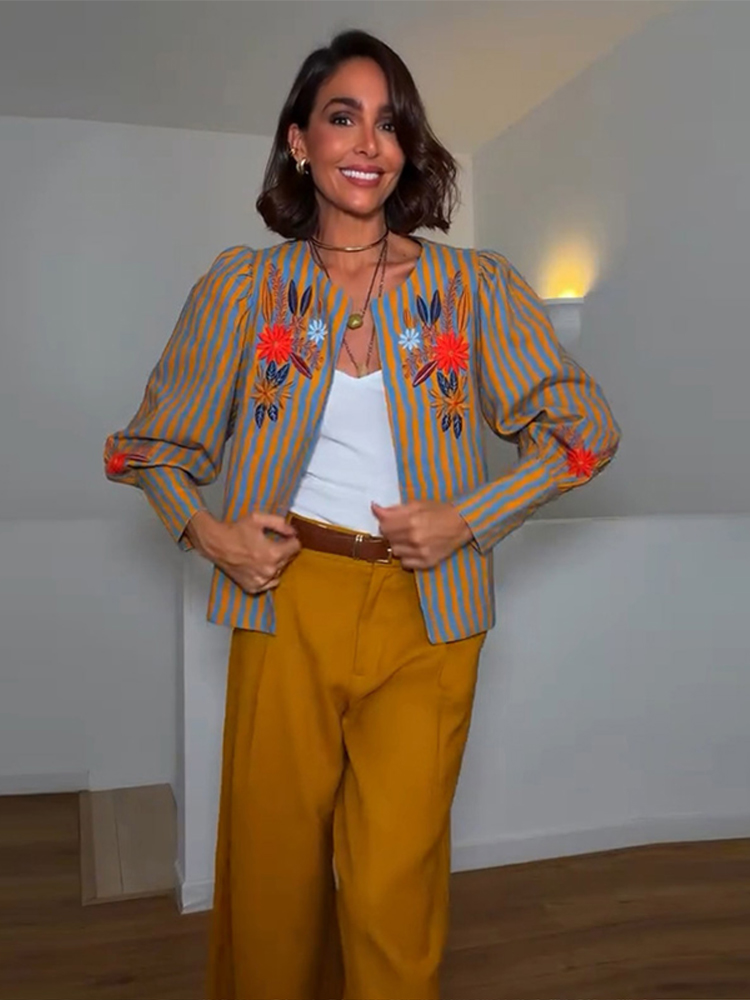 2026 Vroege herfst gestreept b - Winter Clothing recensie en prijs