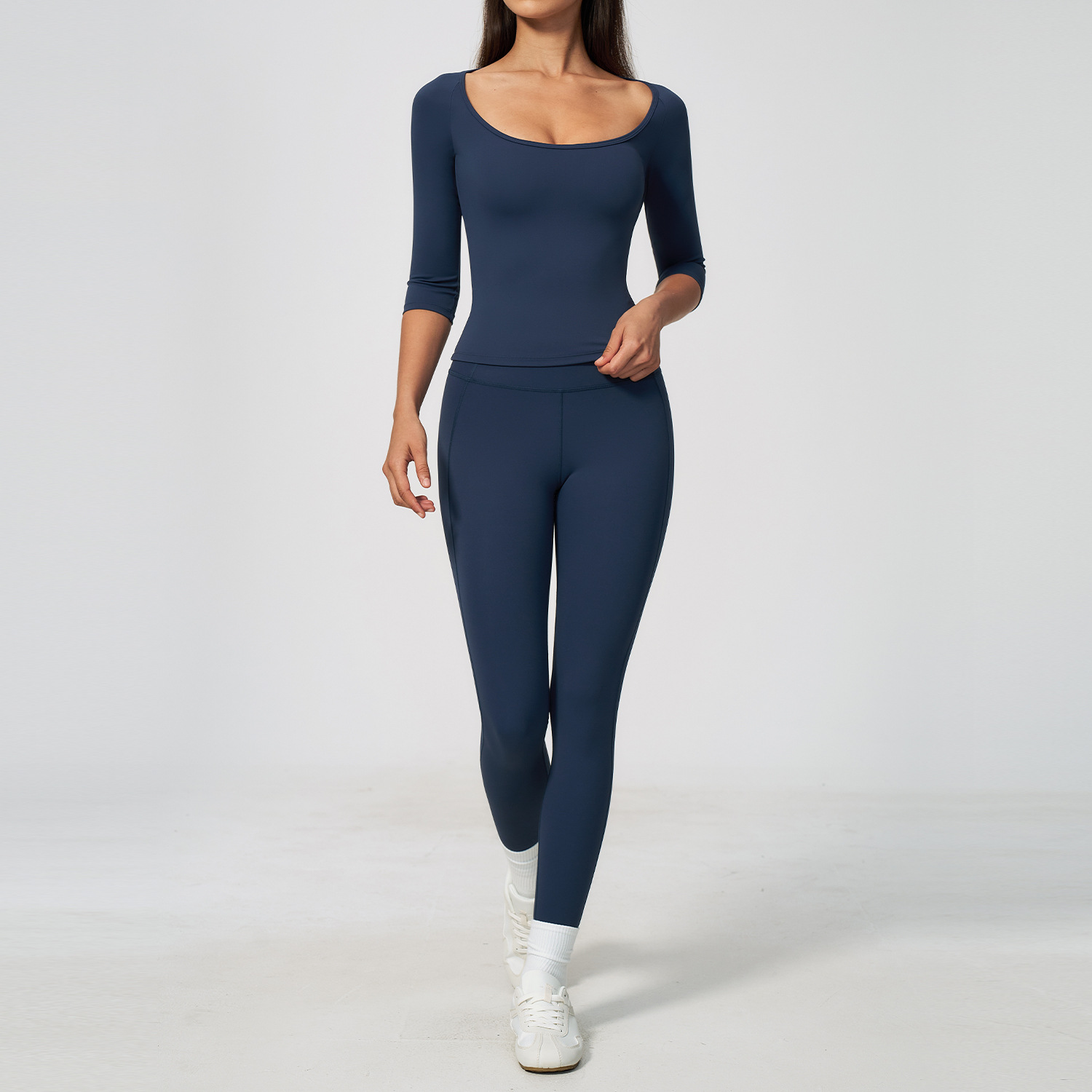 Dames 2-delige yogaset, 3/4 mo - Winter Yoga Clothing recensie en prijs