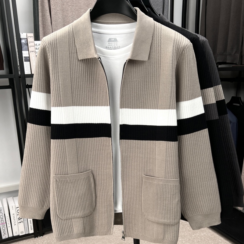 Hoogwaardige heren jacquard tr - Winter Clothing Trends recensie en prijs